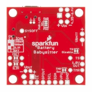PRT-13777 SparkFun Battery Babysitter - LiPo Battery Manager