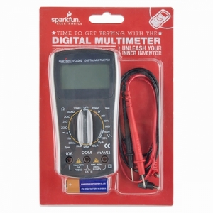 TOL-12966 디지털 멀티미터/테스터기 (Digital Multimeter - Basic)