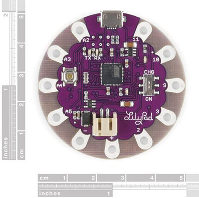 DEV-12049 LilyPad Arduino USB - ATmega32U4 Board