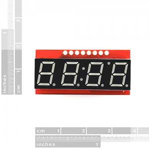 7-Segment Serial Display - Red