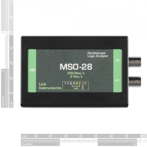 TOL-11219 USB Oscilloscope - MSO-28