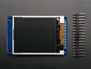A358 1.8 inch Color TFT LCD display with MicroSD Card Breakout ST7735R